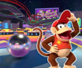 The course icon of the R variant with Diddy Kong