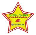 A Mario Kart / Nintendo GameCube sign from Mario Kart Wii