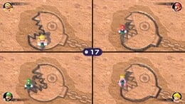Chain Chomp version of Crazy Cutters in Mario Party Superstars