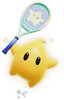 Artwork of Luma from Mario Tennis Fever