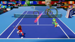 A game of Ring Shot in Mario Tennis Fever