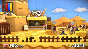 Last two ? Blocks in Mustard Café of Paper Mario: Color Splash.