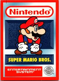 One of the Nintendo Collector Cards
