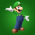 Image shown with the "Luigi" option in an opinion poll on characters from the Super Mario franchise