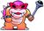 Artwork of Roy Koopa with a magic wand from Super Mario Bros. 3