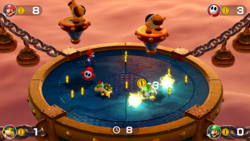 Lightning Round minigame from Super Mario Party