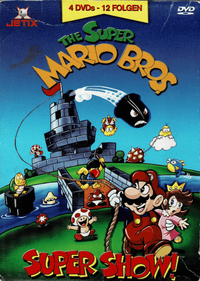 Cover of The Super Mario Bros. Super Show!: 4 DVDs - 12 Folgen