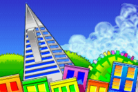 The Transamerica Pyramid in Mario is Missing! (DOS)