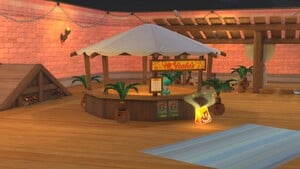 A Yoshi's location in Mario Kart World