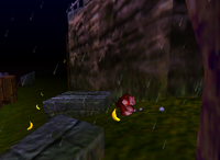 A set of yellow Bananas in Creepy Castle.