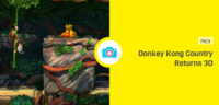 Thumbnail of the Donkey Kong Country Returns 3D picture gallery, which erroneously shows a screenshot of Donkey Kong Country: Tropical Freeze