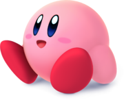 Kirby's artwork from Super Smash Bros. for Nintendo 3DS / Wii U