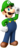 Artwork of Luigi in Puzzle & Dragons: Super Mario Bros. Edition (later used in Mario Party: The Top 100)