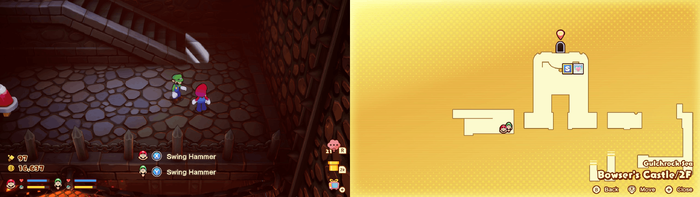 First Hidden Block in Wayaway Island from Mario & Luigi: Brothership