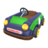 Green Kiddie Kart from Mario Kart Tour