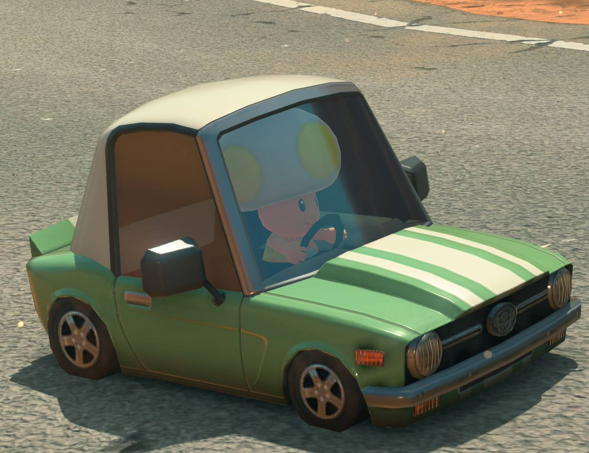 File:MKWorld Car small green.png - Super Mario Wiki, the Mario encyclopedia