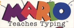 The logo for Mario Teaches Typing.