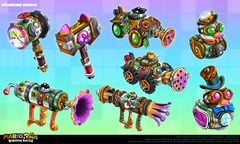 Steampunk weapons
