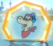 Screenshot of a Timer Gate in Super Mario 3D World + Bowser's Fury