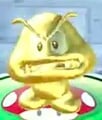 Goomba turned into its gold form