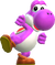 Model of Purple Yoshi from Super Mario Run.