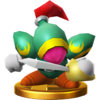 Blade Knight's trophy render from Super Smash Bros. for Wii U