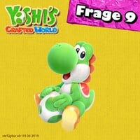 The thumbnail for question 9 of Yoshi's Crafted World: Das Quiz.