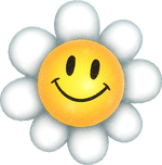 Artwork of a Smiley Flower from Yoshi and the Mysterious Book