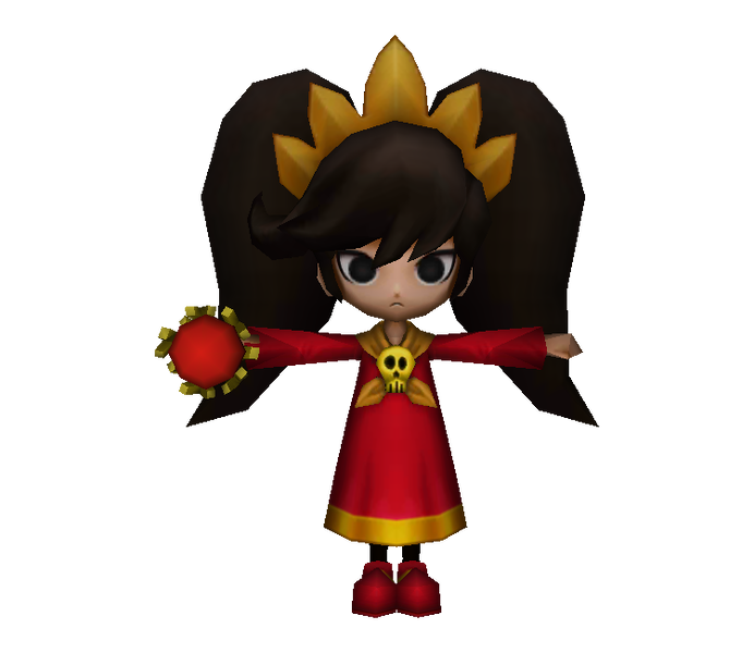 File:Ashley SSB3DS Model.png