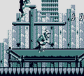 Donkey Kong jumps at a Krusha