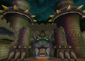 The icon for Bowser's Castle, from Mario Kart Double Dash!!.