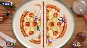 Eatsa Pizza Pair up to gobble as much of the giant pizza as you can! Pepperoni and crust take longer to chomp.