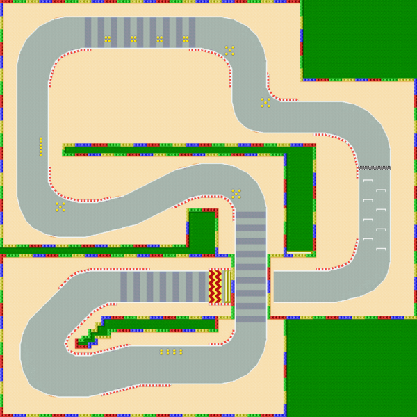 File:MKSC SNES Mario Circuit 2 Map.png