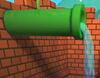 A Drain Pipe on 3DS Piranha Plant Slide in Mario Kart Tour