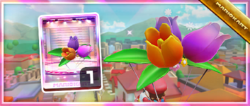 Tulip Corsage from the Spotlight Shop in the Spring Tour in Mario Kart Tour