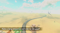 A mission in Mario Kart World
