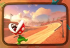 The icon for Choco Mountain during the Turnip Rally in Mario Kart World.