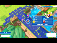 Beep-0 using the Tacticam to view a Garden Ziggy in Mario + Rabbids Kingdom Battle
