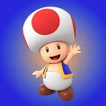 Image shown with the "Toad" option in an opinion poll on characters from the Super Mario franchise