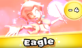 Pink Gold Peach scores an Eagle
