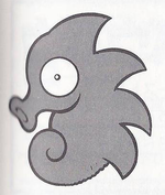 Artwork of a Pinwheel from Wario Land: Super Mario Land 3