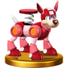 Rush Coil trophy from Super Smash Bros. for Wii U