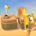 Screenshot of the level icon of Conkdor Canyon in Super Mario 3D World