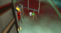 The second Green Star found in Bowser's Galaxy Generator.
