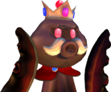 Rendered model of King Kaliente in Super Mario Galaxy.