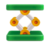 Trampoline icon in Super Mario Maker 2 (Super Mario 3D World style)