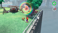 The location of a Power Moon in Super Mario Odyssey