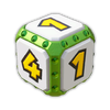 Sprite of Dice BLock from Super Mario Party