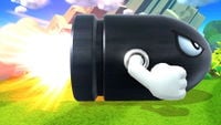 A Bullet Bill in Super Smash Bros. for Wii U