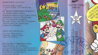 Cover of The Super Mario Bros. Super Show!: Foi amor à primeira vista!